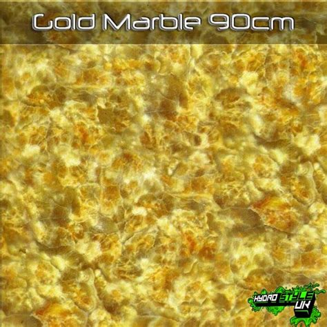 Gold Marble Hydrographics Film Hydro Style Uk