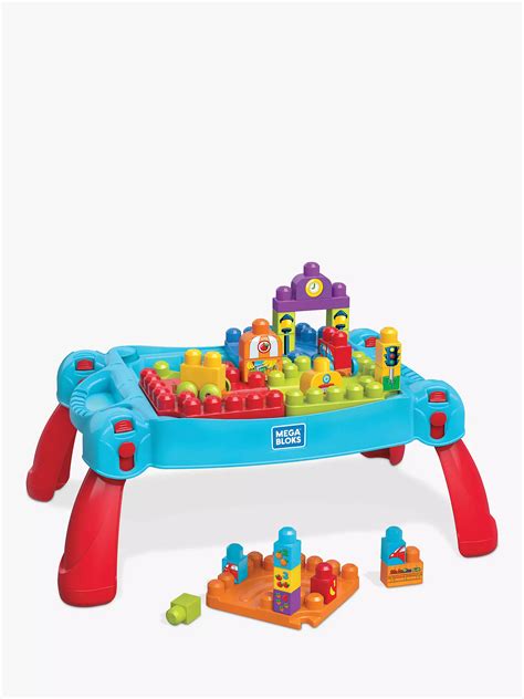 Mega Bloks First Builders Build N Learn Table At John Lewis And Partners