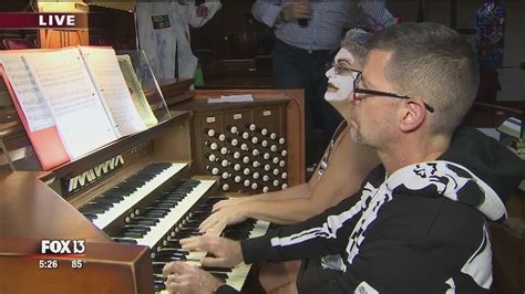Listen Church Pipe Organ Blasts Halloweenish Music Youtube