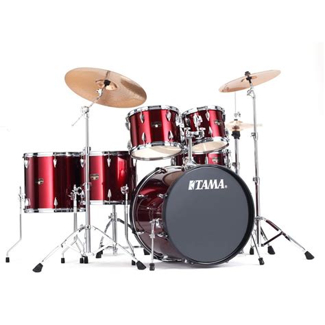 Buy Tama Imperialstar 6 Piece Complete Drum Set With Meinl Hcs Cymbals