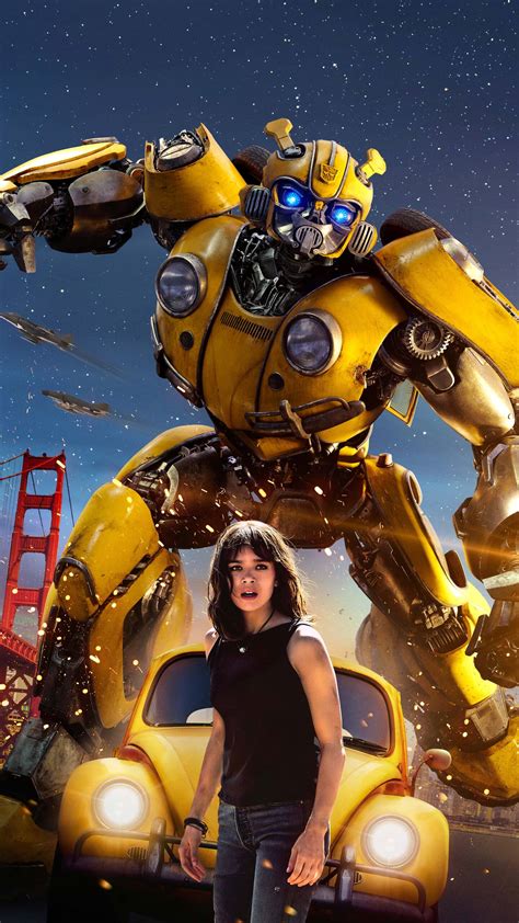 Enjoy our curated selection of 51 bumblebee (transformers) wallpapers and backgrounds. 1440x2560 Bumblebee Movie Poster Samsung Galaxy S6,S7 ...