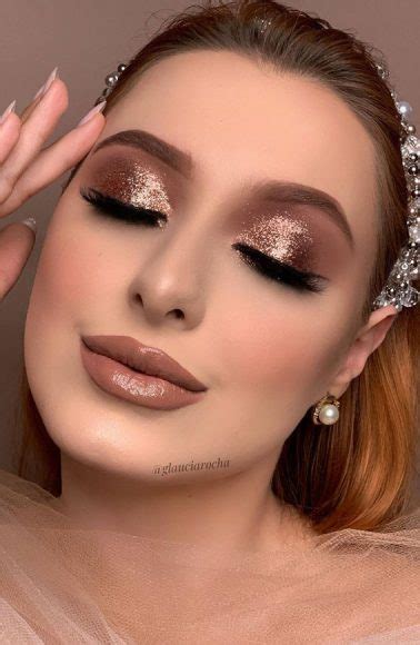 49 Incredibly Beautiful Soft Makeup Looks For Any Occasion Shimmery