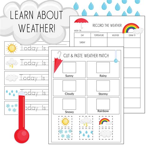 Printable Weather Worksheets