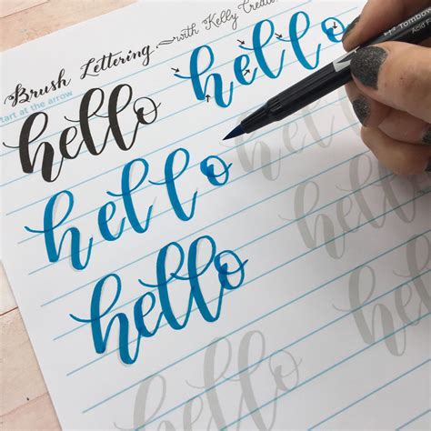 Have Some Fun With Your Lettering And Practice Words That Bounce Learn