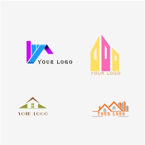 amazing real estate logos inspiration Template for Free Download on Pngtree