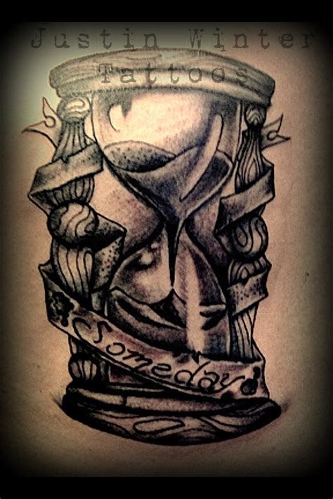29 Latest Hourglass Tattoo Images Designs And Pictures