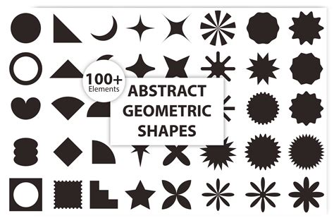 Abstract Geometric Shapes Graphic By Endiarrai · Creative Fabrica