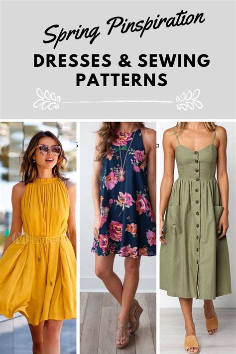 Pdf Sewing Patterns For Some Of My Favorite Pinterest Dresses Summer