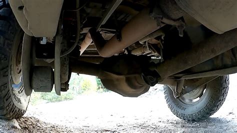 Ford Expedition Underbelly And Rear Axle While Offroad Youtube