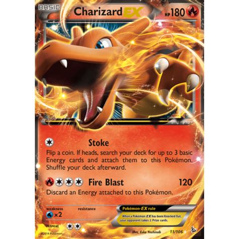 Charizard Ex 11106 Xy Flashfire Holo Ultra Rare Pokemon Card Near Mint Tcg
