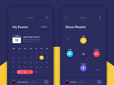 How to share an entire screen or on a specific program in ms teams. Calendar and Share screens (dark theme) | App, Themes app ...