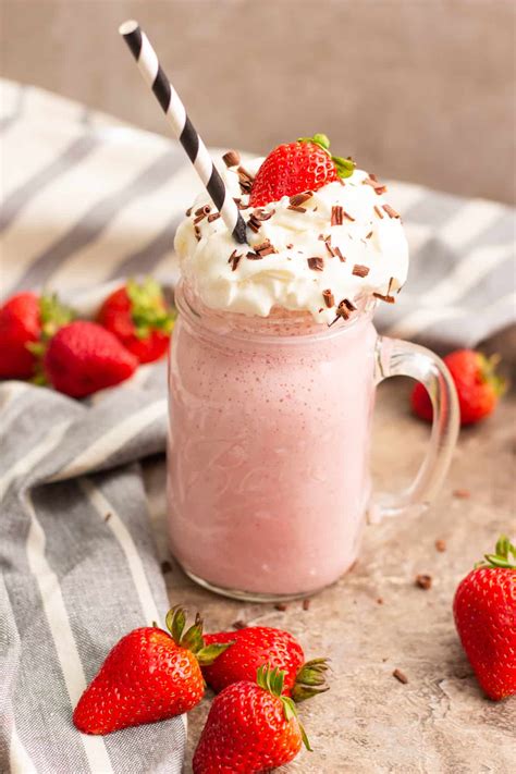 The Best Ever Strawberry Milkshake Unicorns In The Kitchen