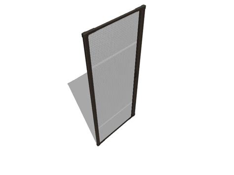 Larson Brisa 36 In X 80 In Brown Aluminum Retractable Screen Door In