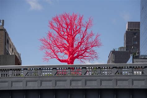 See Artist Pamela Rosenkranzs New High Line Plinth Commission A Hot