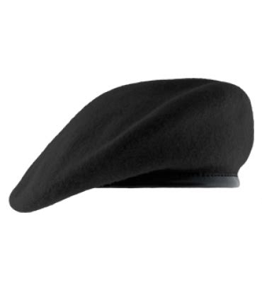 US Military Wool Black Beret | Black beret, Army beret, Military beret png image