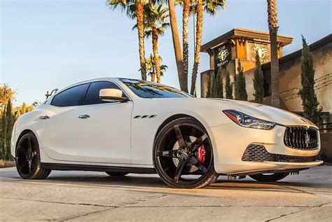 Maserati Wheels Custom Rim And Tire Packages