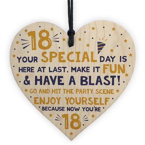 The important factor in gift ideas for men to give their girlfriends is that you put some thought into it and get something that matches her personality. 18th Card Eighteenth Birthday Gift For Daughter Son 18 Decor