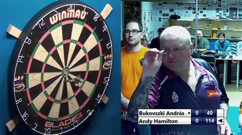Andy Hamilton Vs Bukovszki Andr S Smile Darts Club Youtube