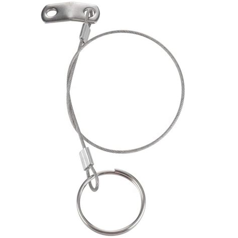 Galvanized Iron Wire Ropes Steel Wire Rope Keys Holder With Terminal Or