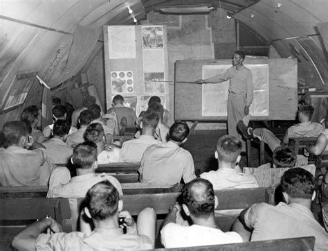 Hiroshima Mission Pre Flight Briefing Photographs Media Gallery