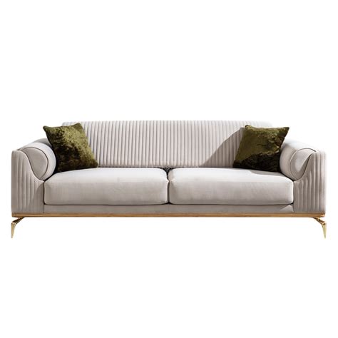 80 8 modern luxury sofa leath aire upholstered sofa 3 seater sofa with