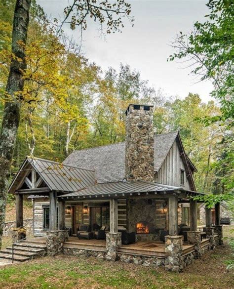 Tiny House I Stayed In At The Redwoods Small Log Cabin House In The