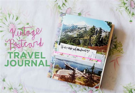 Maybe you would like to learn more about one of these? Vintage Postcard Travel Journal - A Beautiful Mess