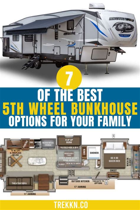 Front living bunkhouse fifth wheel. Top 7 5th Wheel Bunkhouse Options for Your Family in 2020 ...