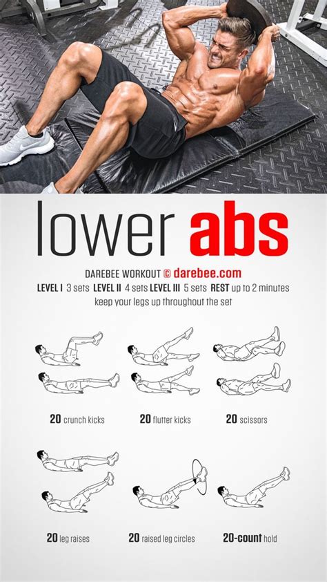 The Best Lower Ab Workout Abs And Cardio Workout Intense Ab Workout
