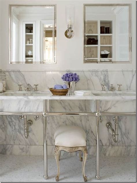 A Whole Lotta Love The Classic White Marble Bathroom