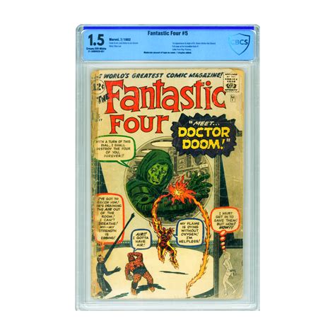 Jack Kirby Marvel Stan Lee Vintage Fantastic Four 5 Available For