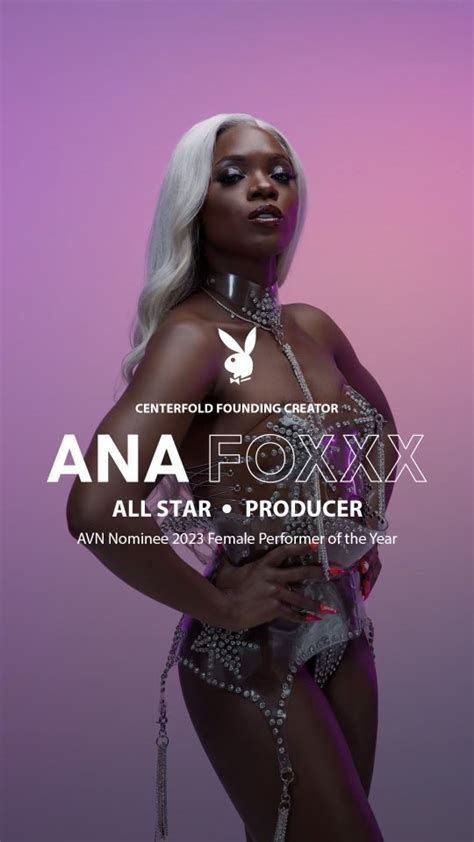 Ana Fuckin Foxxx On Twitter Do You Think Ill Win The Avn Award For Female Performer Of The