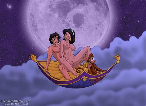 Rule 34 Abu Aladdin Aladdin Character Canon Couple Disney Jasmine Magic