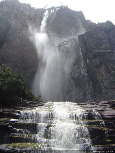 angel falls air terjun tertinggi di dunia tingginya 62x lipat niagara