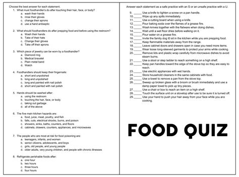 7 Best Printable Food Trivia Questions Printablee E Printable Images