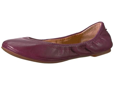 Lucky Brand Womens Emmie Leather Closed Toe Ballet Flats