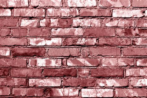 Grungy Brown Toned Brick Wall Texture Stock Image Image Of
