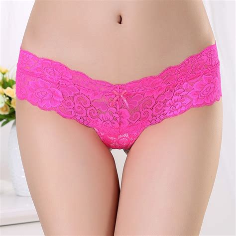 2016 Newest Panties Sexy G Strings Thongs Tangas Underwear Women Lace