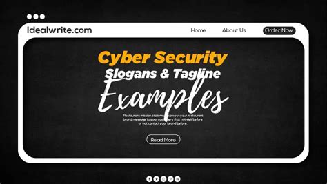 179 Creative Cyber Security Slogans Ideas To Spread Awareness