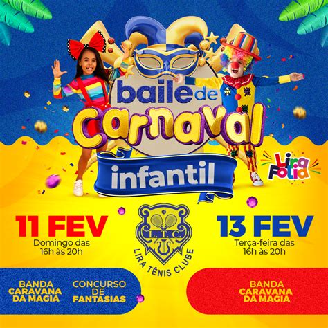 Baile De Carnaval Infantil Lira Tênis Clube