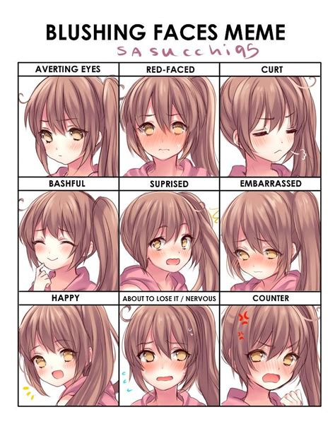 Pin By Ted On Anime Faces Expressions Anime Girl Drawings Anime Expressions