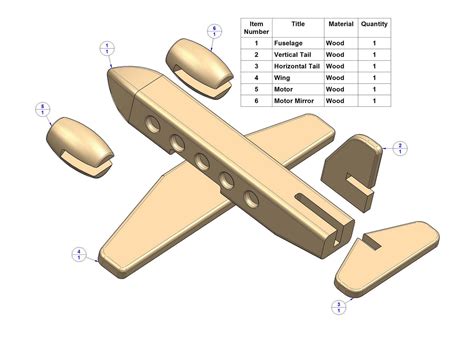 woodwork wood toy airplane plans pdf plans