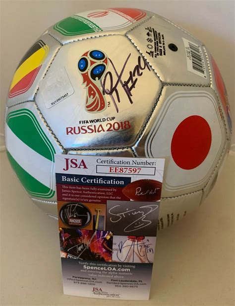 Roman Torres Seattle Sounders Signed World Cup F S Soccer Ball Panama JSA Collectible