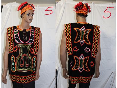 Cameroon Traditional Attire Toghuatoghu Vest Etsy