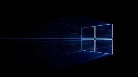 Windows 10 Wallpaper 1080p Full Hd Logo On Black