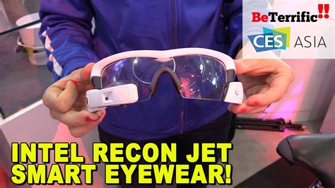 Intel Recon Jet Smart Eyewear At Ces Asia 2016 On Beterrific Youtube
