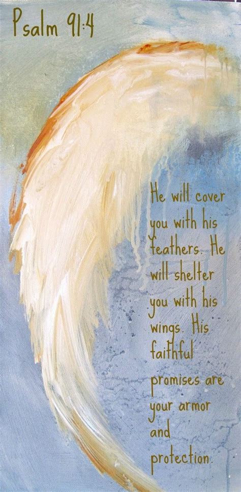 Psalm 914 Kjv He Shall Cover Thee With His Feathers And Under His