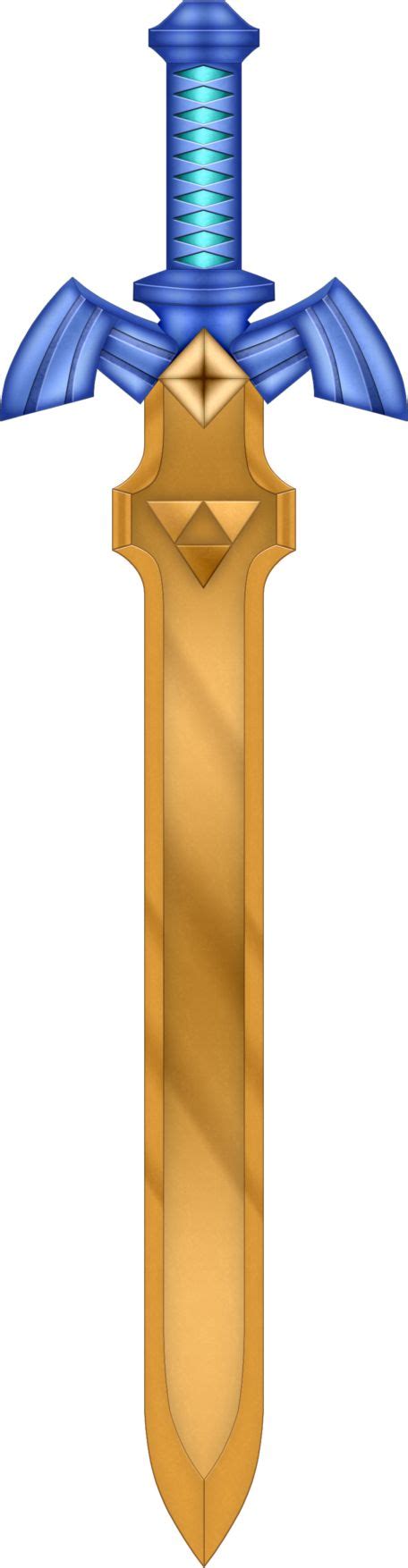 Albw Golden Master Sword By Blueamnesiac Master Sword Legend Of