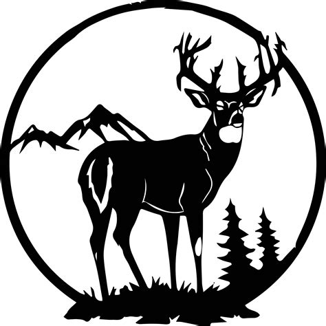 Deer Svg Deer Head Dxf Deer Clipart Deer Head Silhouette Images And