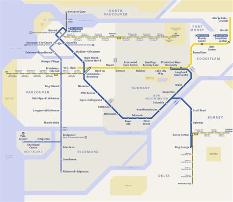 The Buzzer Blog Wayfinding 101 The Skytrain B Line And Seabus